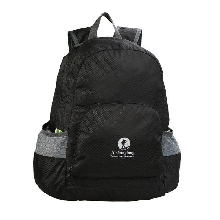 cod-mens-and-womens-ultra-light-waterproof-folding-backpack-portable-skin-outdoor-travel-gift-bag-printed-logo