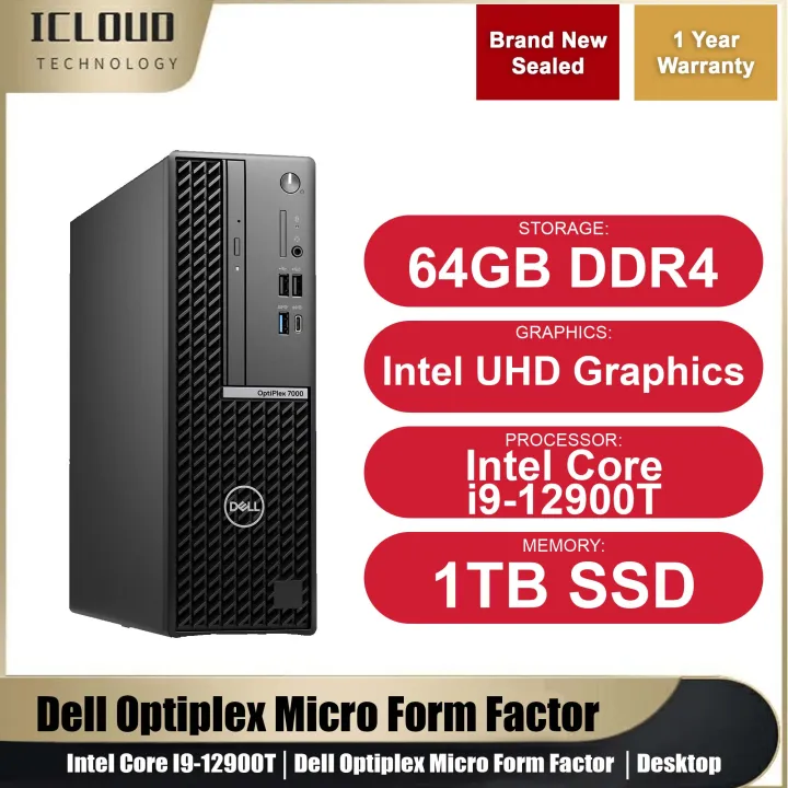 Intel Core I9-12900T│64GB DDR4 RAM│1TB SSD│Dell Optiplex Micro Form ...