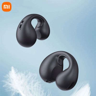 Xiaomi New Bluetooth Headphones Ear-Clip Bone Conduction Earphone TWS Wireless Earbuds Stereo Bass Sports Headset with Mic