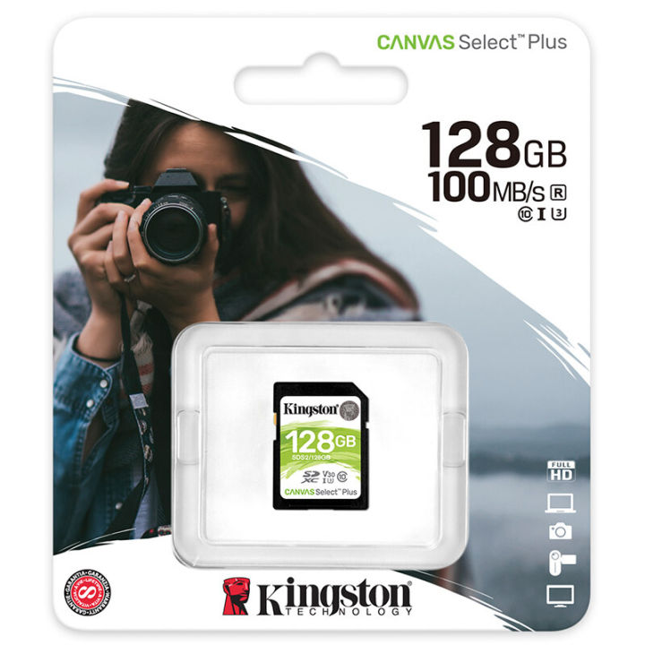 kingston-sd-card-128gb-memory-card-sdxc-digital-card-class-10-cartao-de-memoria-for-canon-nikon-camera