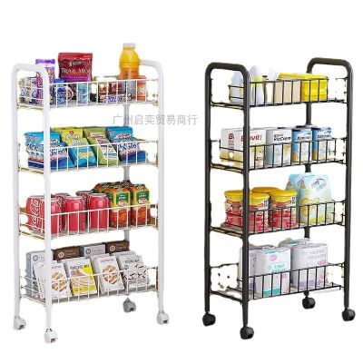 [COD] storage kitchen shelf floor multi-storey dormitory room bedside bookshelf put snack batch