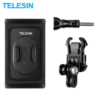 TELESIN 360 ° หมุนหัวเข็มขัดคู่ J-Hook ด่วนที่วางจำหน่ายกระเป๋าเป้สะพายหลังสายคล้องไหล่ภูเขาสำหรับ GoPro ฮีโร่10 9 8 7 6 5 Dji การกระทำ2อุปกรณ์เสริมสำหรับกล้อง