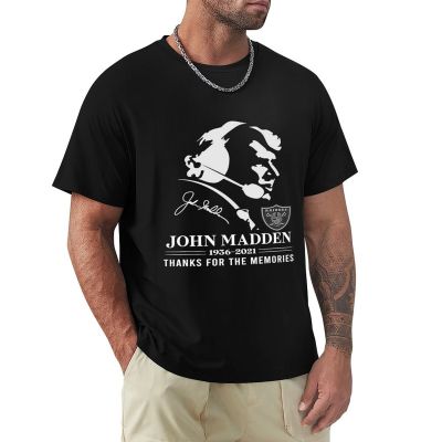 เสื้อยืดจอห์นแมดเดนกราฟิกเสื้อยืดเสื้อพลัสไซซ์