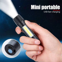 CWPortable USB ชาร์จไฟฉาย LED ซัง XPE ในตัว BatteryTactical ไฟฉายไฟฉาย3โหมดแสงทำงานฉุกเฉิน L Anterna