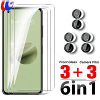 2-6IN1 Tempered Glass Case For Asus Zenfone 10 5G Camera Screen Protector For Asus Zenfone10 Zen Fone 10z Fone10 AI2302 5.92inch 2023 Screen Protector Film