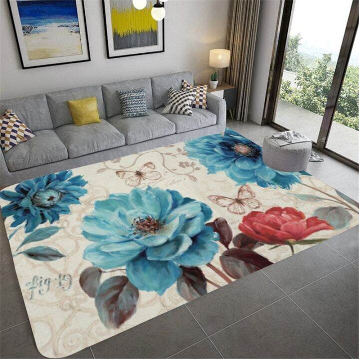 yf-3d-print-flower-living-room-rugs-home-entrance-carpet-door-mat-non-slip-hallway-bedroom-bathroom-kitchen-floor-alfombra