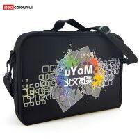 Redcolourful Moyu Rubiks Cube Oxford ผ้าไหล่กระเป๋า36X25X7.5ซม. Magic Cube กระเป๋าสำหรับการแข่งขัน Travel Leisure