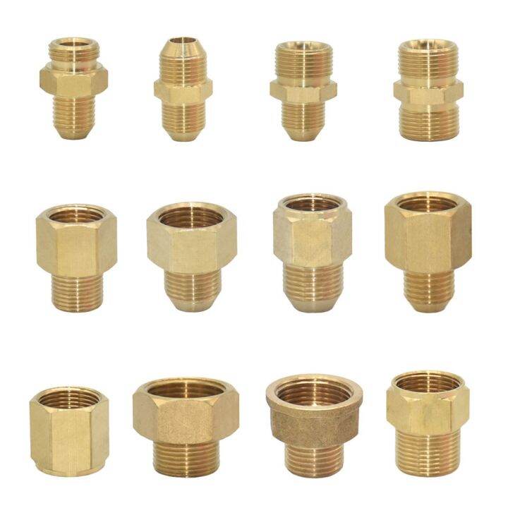 3/8 1/2 3/4 quot; To M22 M14 M18 Thread Connector Brass Reducing Water