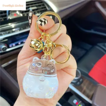 Disney Princess Keyring Keychain Pendant Bag Charms Cute Rubber Liquid Charm