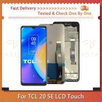 6.82 "Original สำหรับ TCL 20 SE จอแสดงผล LCD Touch Digitizer Assembly เปลี่ยนหน้าจอศัพท์มือถือ T671H T671F 20SE กรอบ Lcd