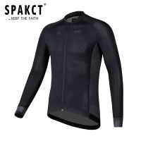 SPAKCT Autumn Man Long Sleeve Cycling Jersey Antibacterial fabric Fashion Men Road MTB Bike Bicycle Clothing