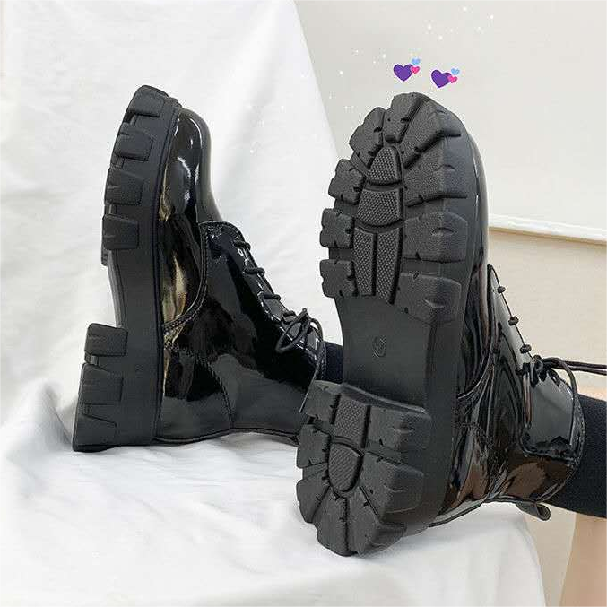 มีของพร้อมส่ง-การจัดส่งในประเทศไทย-รองเท้าบู๊ทของมาร์ตินสูง-รองเท้าบู๊ทมาร์ติน-รองเท้าผู้หญิง-ข้อเสนอสุดพิเศษ