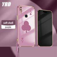 เคสสำหรับ โทรศัพท์ YBD Vivo V11 Pro Y85 V9 Youth Y97 V11i 1804 1814 1726 1727 1806 มินิมอลลิสต์เคสนิ่มพร้อมฟรีสายคล้อง