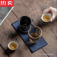 travel tea set !!SmallRice(MI)Ecological MIJIA Universal Quick Cup Ceramic One Pot Two Three Cups Portable Glass Trav