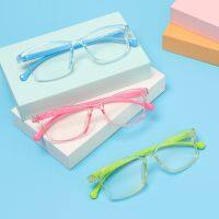 Anti-blue Light Kids Glasses Optical Frame Children Boy Girls Computer Transparent Blocking Anti Reflective Eyeglasses