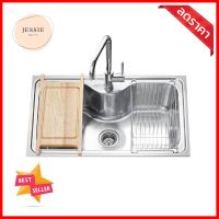 ซิงค์ฝัง 1หลุม MEX SUMO3 SET สเตนเลสBUILT-IN SINK MEX SUMO3 SET 1B STAINLESS STEEL **ราคารวม Vat แล้วค่ะ ไม่มีบวกเพิ่ม**