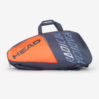 Head กระเป๋าเทนนิส Radical 9R Supercombi Tennis Bag | Orange/Grey ( 283090 )