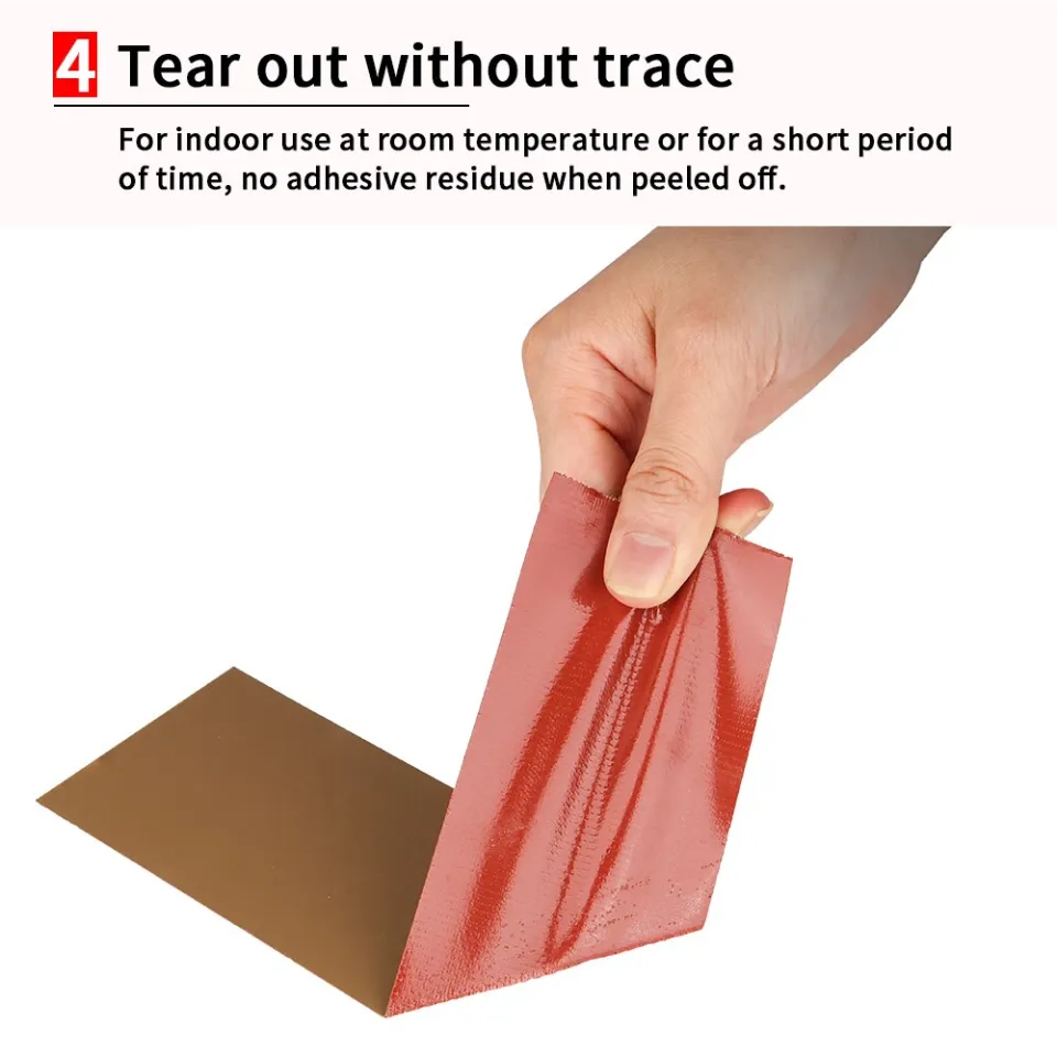 Brown Cloth-based Tape Super Sticky Waterproof No-trace Write