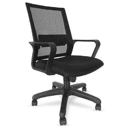 Ready Stock ! Office chair Low back mesh Chair fully black high