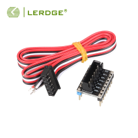 LERDGE 3D เครื่องพิมพ์บอร์ดอะแดปเตอร์โมดูลภายนอก High Power Switching Module สำหรับ Microstep Driver พร้อม3D Printer Part