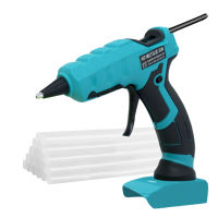 ไร้สายปืนกาวสำหรับ Makita 18โวลต์ BL1840 LXT แบตเตอรี่ใช้7มิลลิเมตรกาว S Ticks สำหรับศิลปะและ DIY เครื่องมือซ่อมแซมความร้อนไฟฟ้า