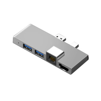 Hard Disk Drive External Enclosure Docking Station Hub 4K Compatible USB 3.1 for Adapter Casefor Surface Pro 5 4 3