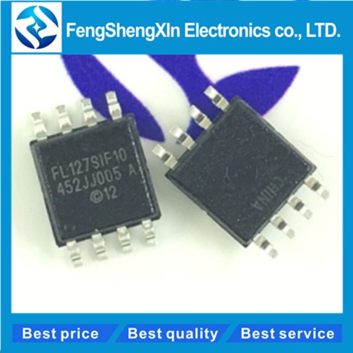10pcs/lot S25FL127SABMFI101 FL127SIF10 SOP-8 128Mb 3V 108Mhz Serial NOR Flash   chip