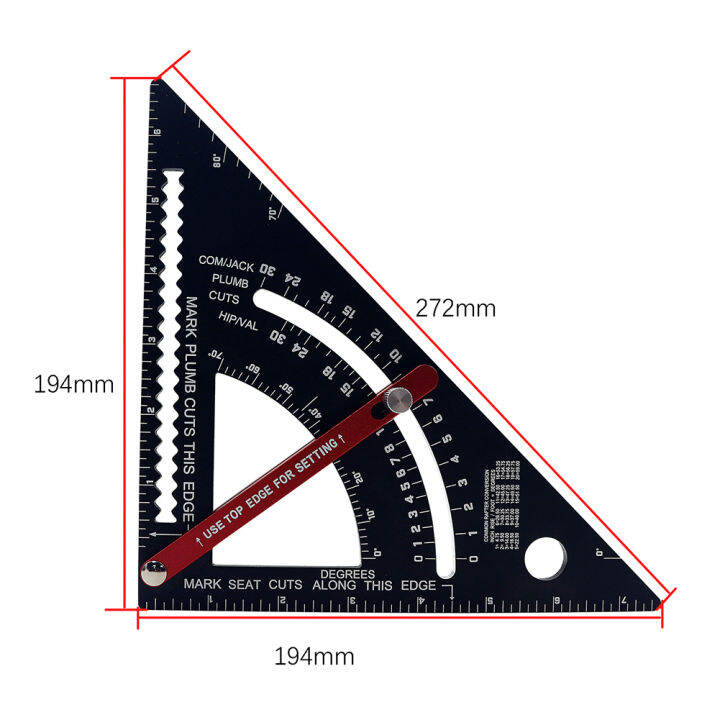 metal-metric-triangle-ruler-multi-purpose-carpenter-measuring-tool-metric-angle-protractor-woodworking-adjustable-positioner