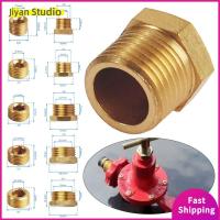 JIYAN2866 1/8 "1/4" 3/8 "1/2" 3/4" ฝาท้ายรถ อะแดปเตอร์ตัวเชื่อมต่อ เข็มเจาะท่อ ข้อต่อท่อร่วม ทนทานต่อการใช้งาน ข้อต่อโค้งงอ อุปกรณ์ติดตั้งปลั๊ก ท่อพียู