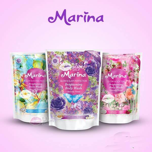 Marina Brightening Body Wash Refill 430ml Cerianti Lazada Indonesia