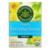 Traditional ​Medicinals​ &amp; EveryDay Detox? Organic tea 16 Wrapped Tea Bags