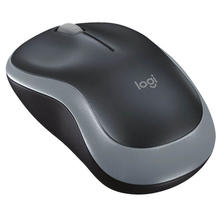 logitech-m185-wireless-mouse-grey-เม้าส์ไร้สาย-สีเทา-ของแท้-ประกันศูนย์-3ปี