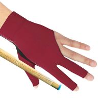 Billiards Glove Left Or Right Hand Elastic Three-Finger Gloves Adjustable Non-Slip Billiard Accessories For Men Women Boys Girls