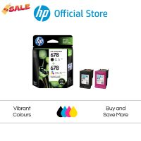 HP 678  Black / Tri-color Ink Cartridge, Combo 2-Pack HP Deskjet: 2645 / 4645 / 1515 / 2515 / 2545 / 3545 / 4515 #หมึกเครื่องปริ้น hp #หมึกปริ้น   #หมึกสี   #หมึกปริ้นเตอร์  #ตลับหมึก