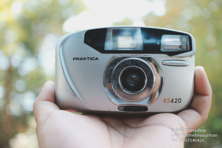 ขายกล้องฟิล์ม-compact-praktica-ks420-ใช้งานง่ายโครตๆ-เหมาะกับมือใหม่