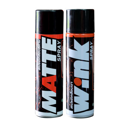 LUBE71 ชุดน้ำยาเคลือบเงาและเคลือบด้านคุณภาพสูง WINK &amp; MATTE