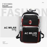 2023 New Fashion version AC Milan Milan Serie A football peripheral large-capacity backpack for men and women backpack travel bag ww