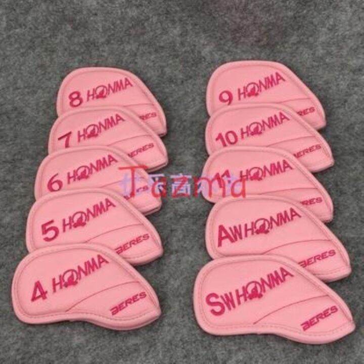 honma-branded-new-golf-club-iron-headcover-4567891011awsw-pu-leather-waterproof-for-iron-head-protection-cover-free-shipping