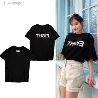 【แขนสั้น】 เสื้อยืดแขนสั้นพิมพ์ลาย Kpop Iu Eight Prod .   Feat.Suga Of Bts สําหรับผู้หญิงและผู้ชาย gift