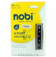 4 Port USB2.0 HUB NOBI (NH23) Black