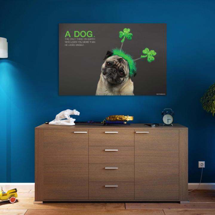 u-ro-decor-รุ่น-wonder-dog-ภาพพิมพ์-ขนาด-60-x-90-cm-ยูโรเดคคอร์-ภาพแต่งบ้าน-รูปภาพติดผนัง-รูปภาพวิวธรรมชาติ-รูปภาพพิมพ์กรอบลอย-ภาพวิวสวยๆ-ตกแต่งผนัง-รูปภาพพร้อมแขวน-printing-picture-wall-picture-canva