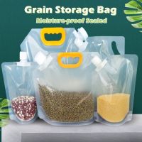 【LZ】☞  Saco portátil do empacotamento do alimento grão reusável selado saco Inseto-prova Umidade-prova Fresco-Mantendo saco do armazenamento ferramentas da cozinha 1.5-5L