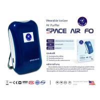 โปรโมชั่น Space Air FO เครื่องผลิตไอออน ฟอกอากาศและกำจัดเชื้อโรคแบบพกพา (มีรับประกัน) ราคาถูก พร้อมส่งทันที ฟอกอากาศ PM2.5  เครื่องฟอกอากาศ แผ่นกรองอากาศ