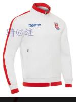 High qual Eng super Atlantic yards football clothes play take Stoke city autumn coat Macr0n euro world training