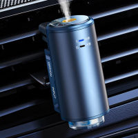 Auto Electric Air Diffuser Aroma Car Air Vent Humidifier Mist ลายไม้น้ำมันรถ Air Freshener น้ำหอมกลิ่นหอม