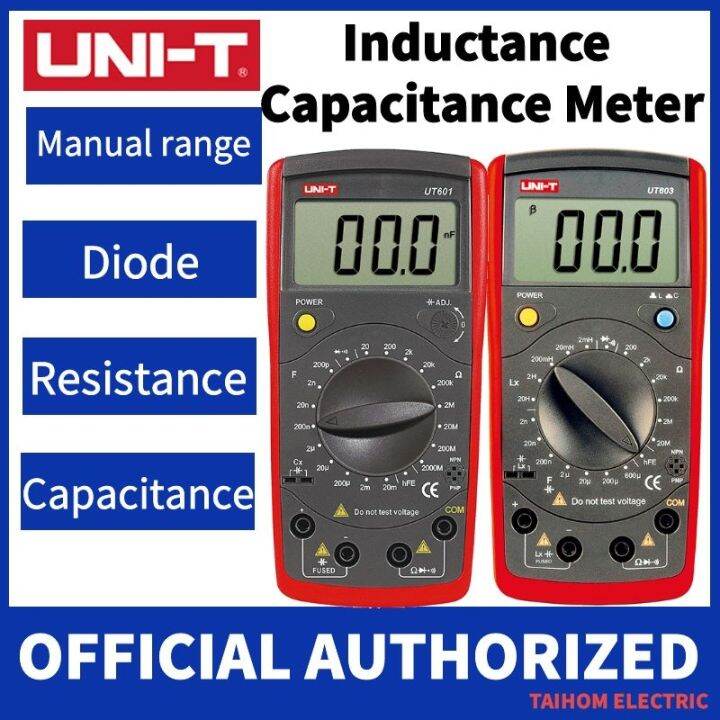 UNI-T Modern Professional Capacitance Meters Ohmmeters Capacitor ...