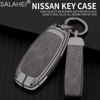 Zinc Alloy Car Key Cover Case Shell Holder For Nissan X-Trail T33 Qashqai J12 Altima Teana Ariya 2022 2023 2023 Juke Accessories