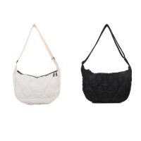 28GD Nylon Shoulder Bag Women Crossbody Bag Satchel Small Cell Phone Purse Messenger Bag Trendy Fashion Pouch for Girl Lady