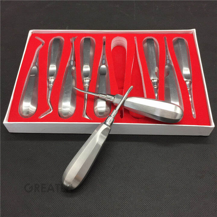 Dental Elevator Set Made Teeth Extraction Tooth Extracting Forceps