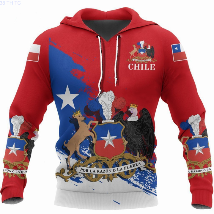 new-chilean-mens-hoodie-plus-size-chilean-clothing-with-national-logo-street-fashion-o-neck-sweater-large-mens-jacket-popular